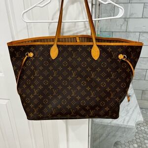 Louis Vuitton Brown Monogram Tote Bag